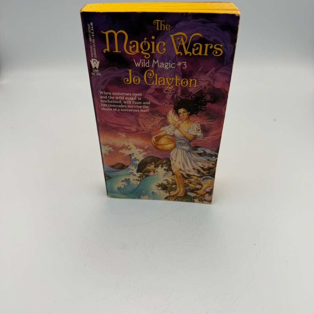 The Magic Wars Wild Magic 3 Jo Clayton DAW Fantasy Paperback 1993 First Printing